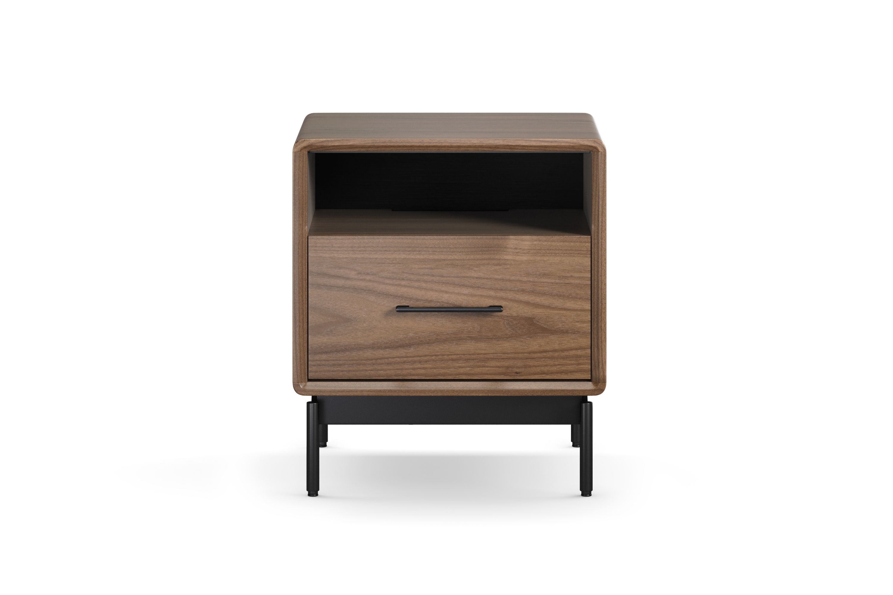 LINQ 9181 22-inch Modern Nightstand With Charging Station | BDI