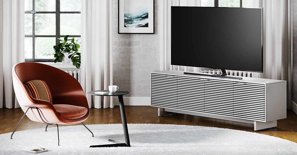 Align 7479 Large Modern TV Stand, Media Console & Credenza | BDI