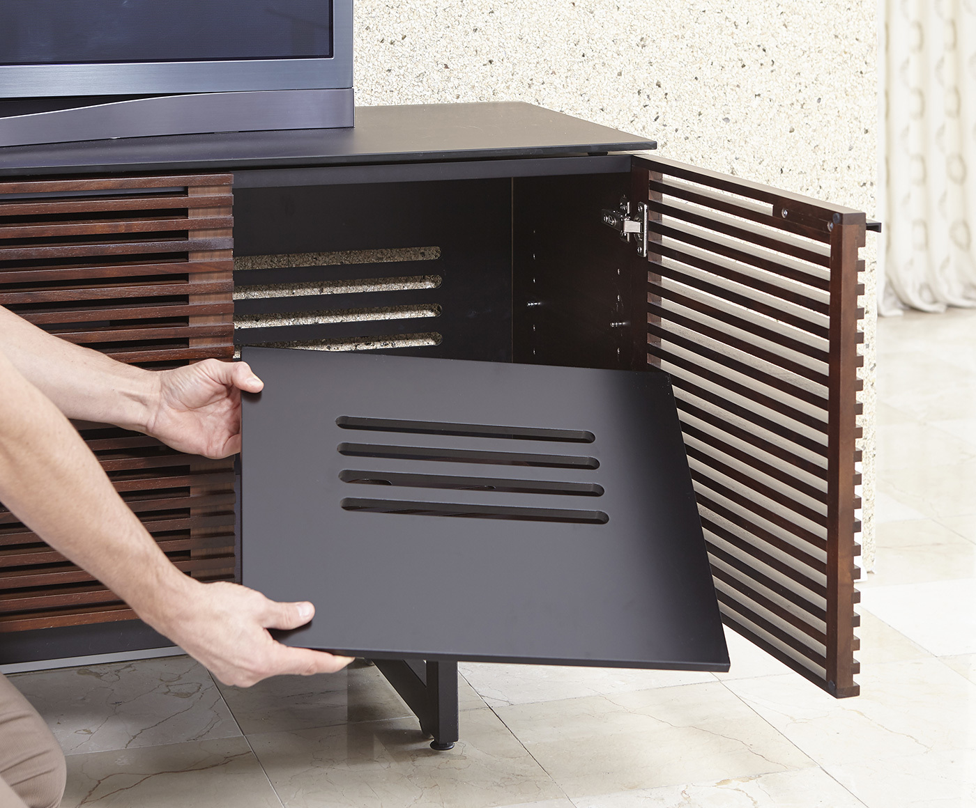 Corridor 8179 Modern TV Stand & Media Console BDI Furniture