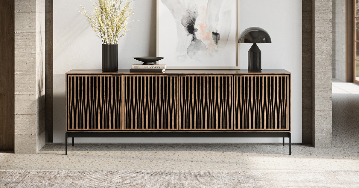 Elements Tune 8709 Media Console and Storage Cabinet | BDI Furniture