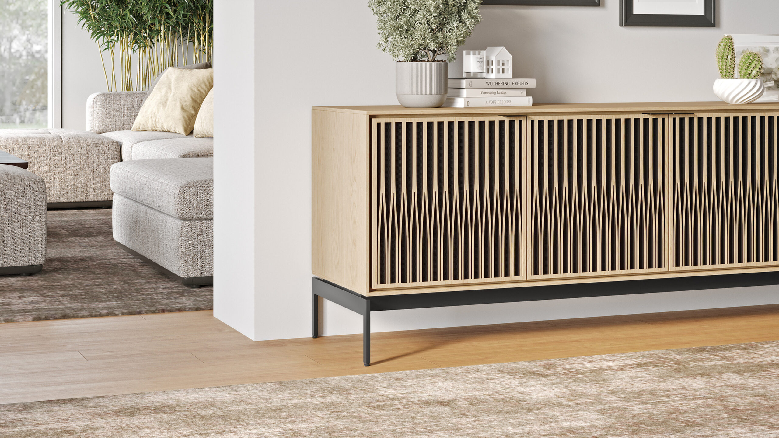 Elements Tune 8709 Media Console and Storage Cabinet | BDI Furniture