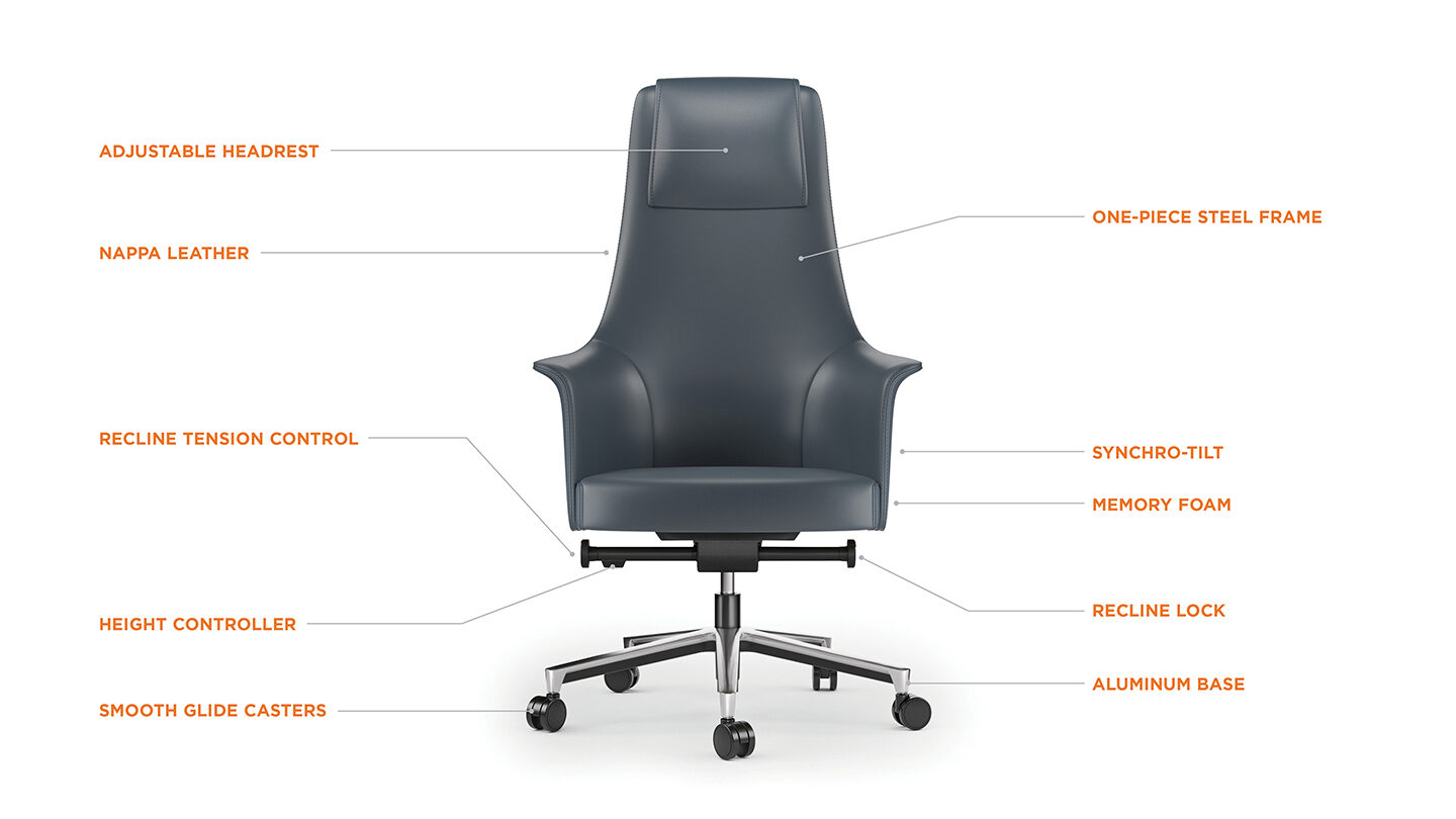 BDI Bolo Chair features Ocean 1440