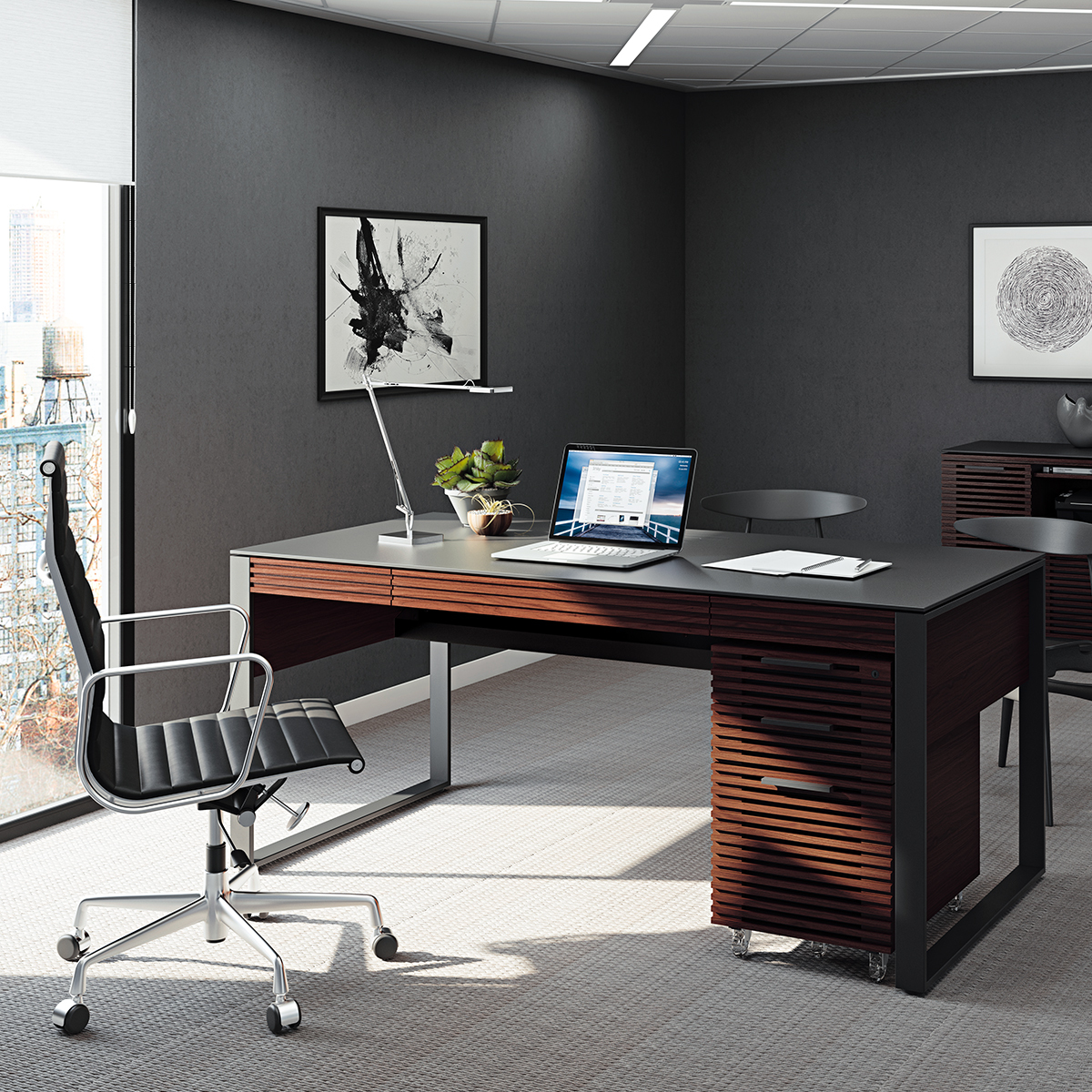 Corridor 6507 Mobile Storage & File Pedestal | BDI Furniture