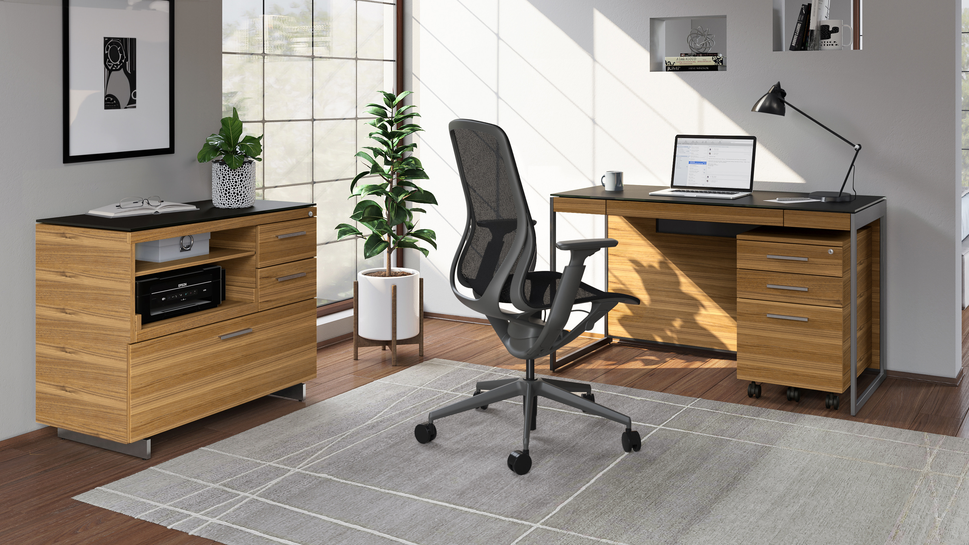 Sequel 20 6103 Small Office Desk | BDI Furniture