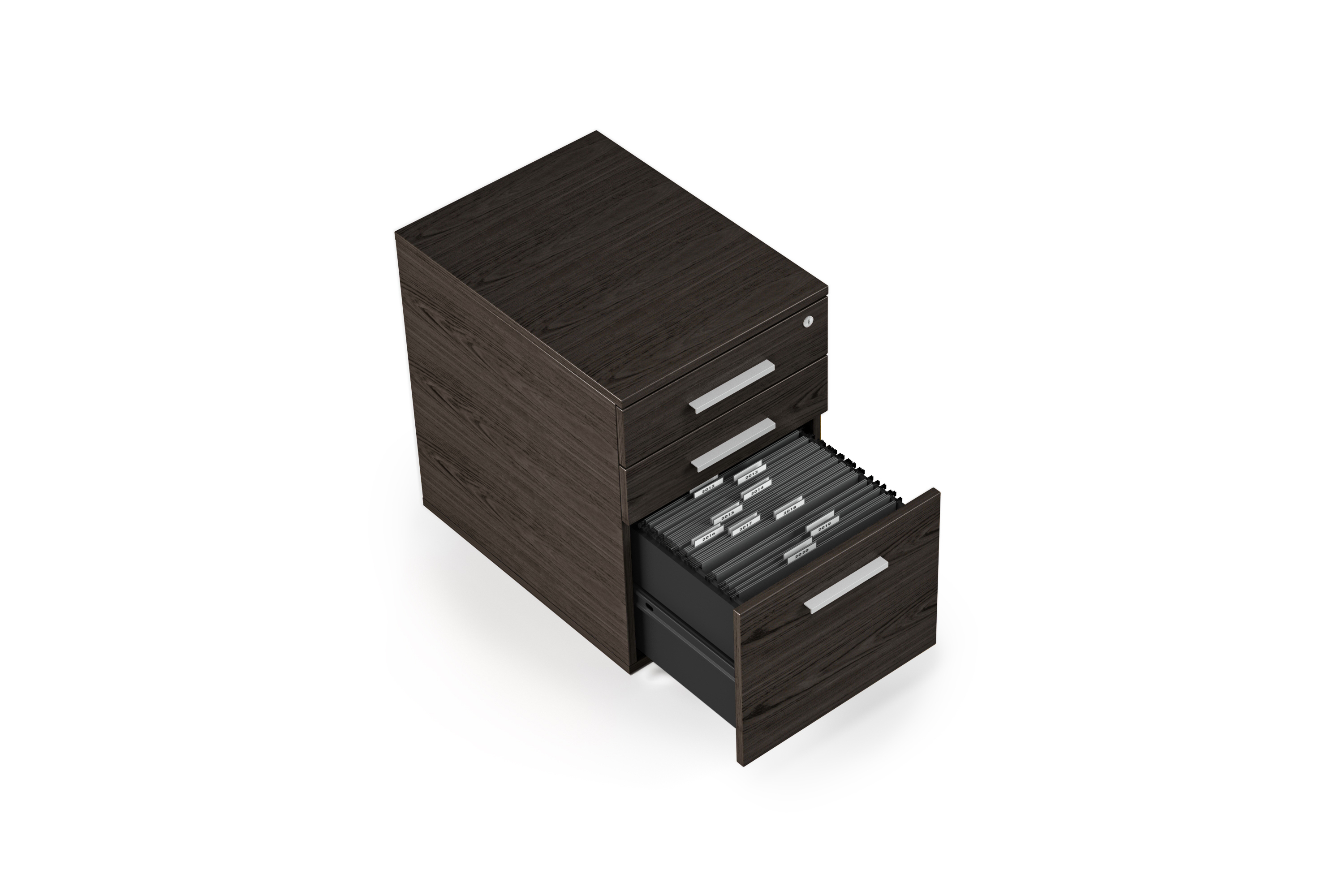Sequel 6107 Low Mobile Storage & File Cabinet | BDI Furniture