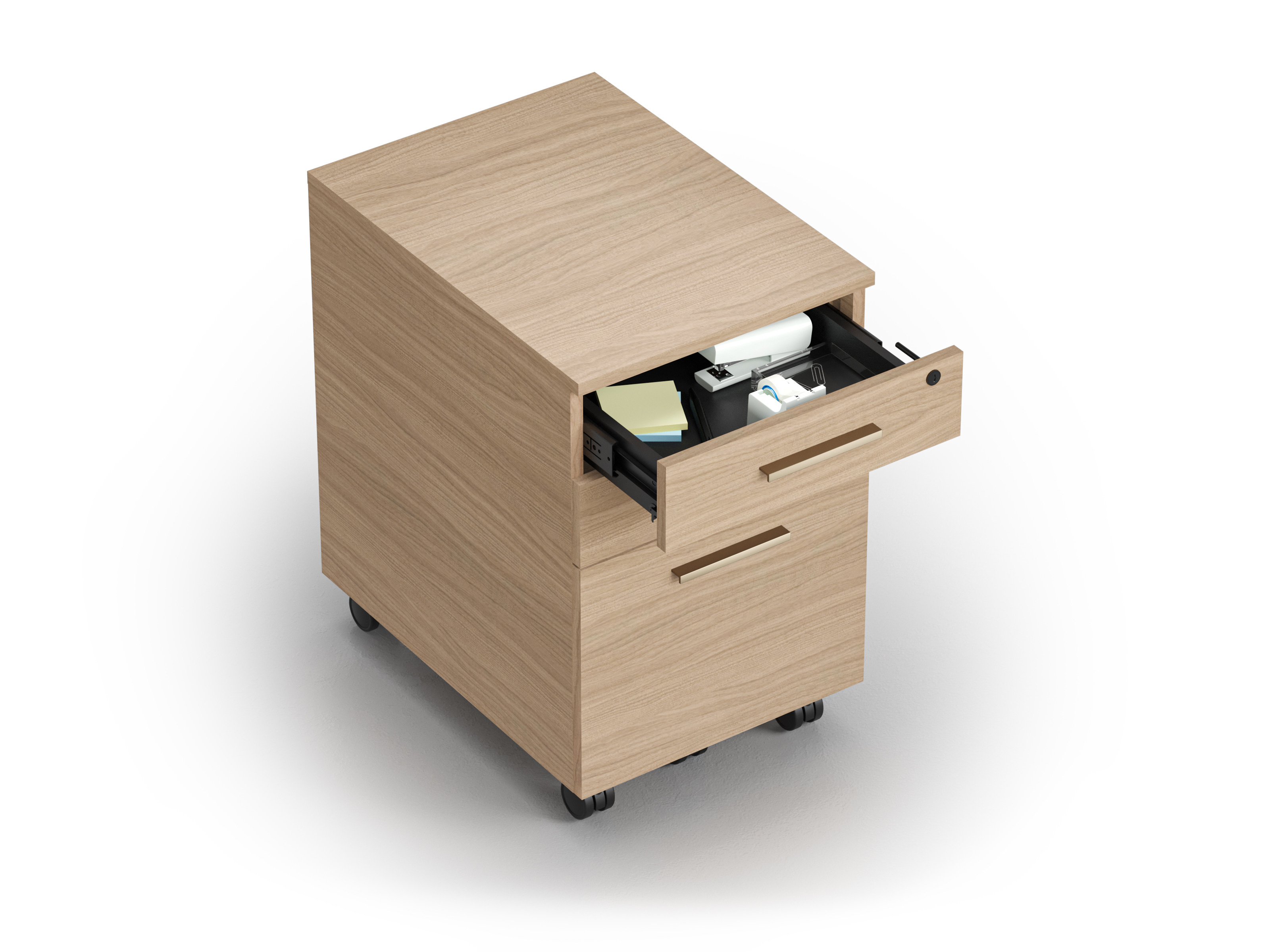 Sequel Rack Sequel Studio 6607 Mobile File Pedestal | BDI Furniture