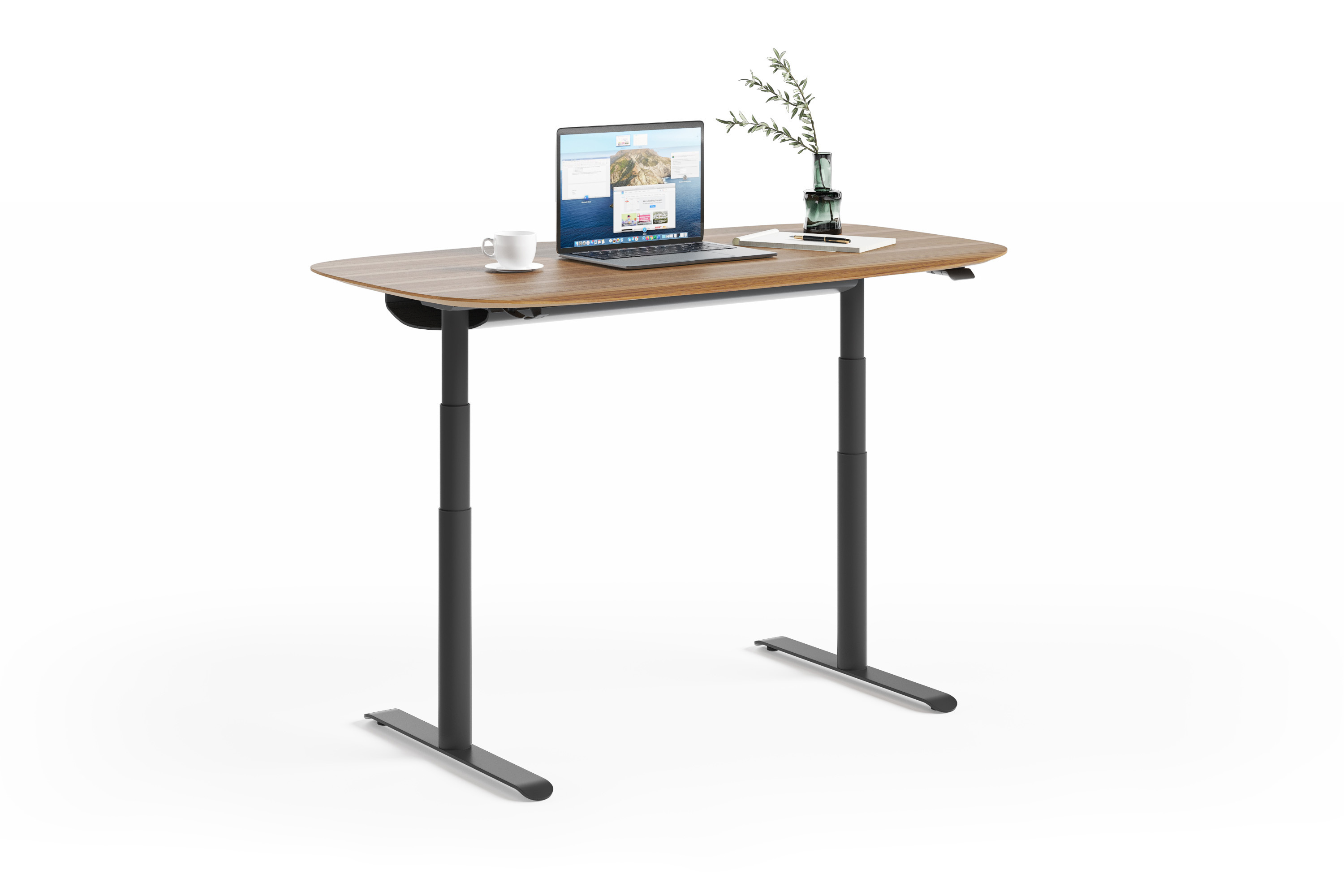 Soma 6351 Wood Topped Standing Desk BDI Furniture