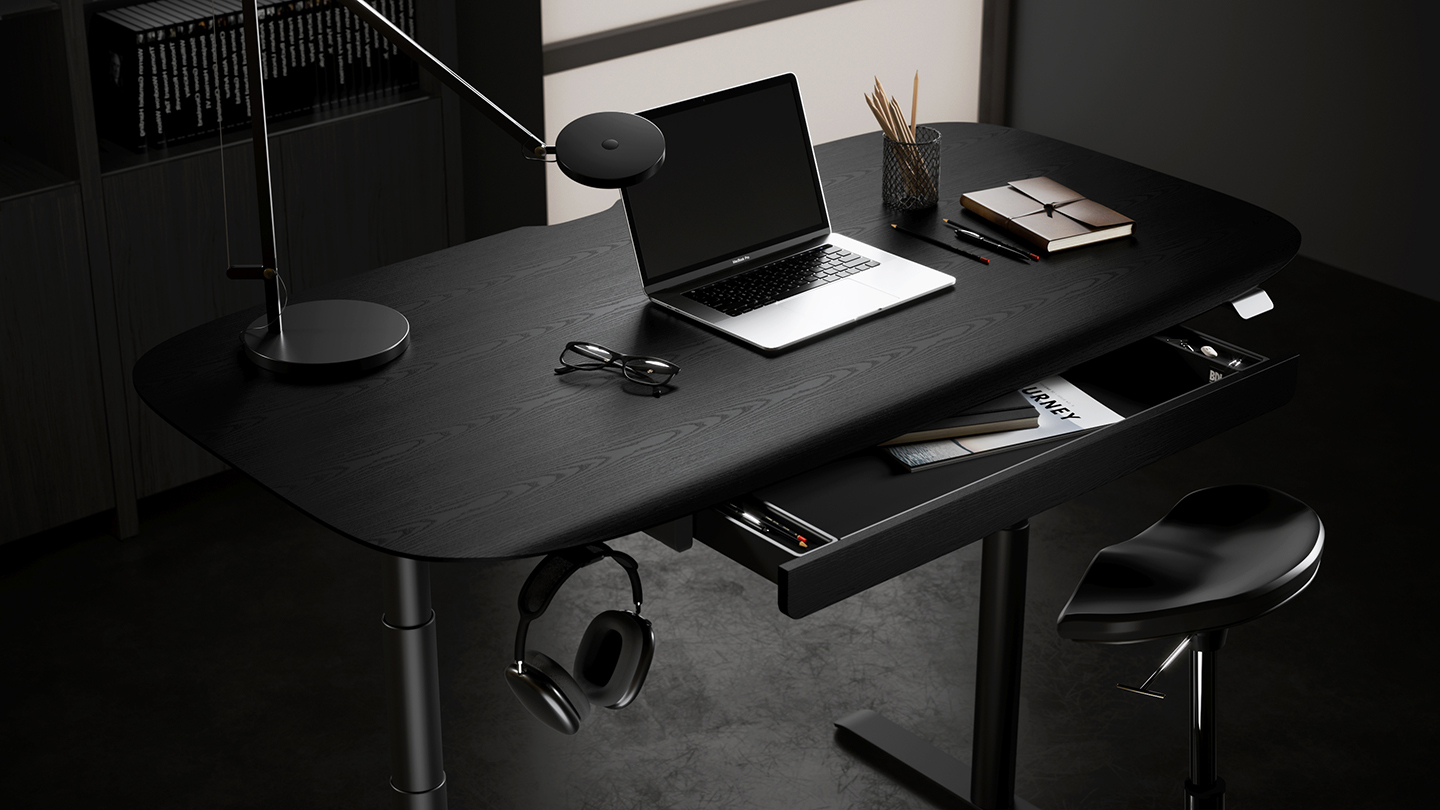 eboshi  Ebonized Ash | BDI Furniture