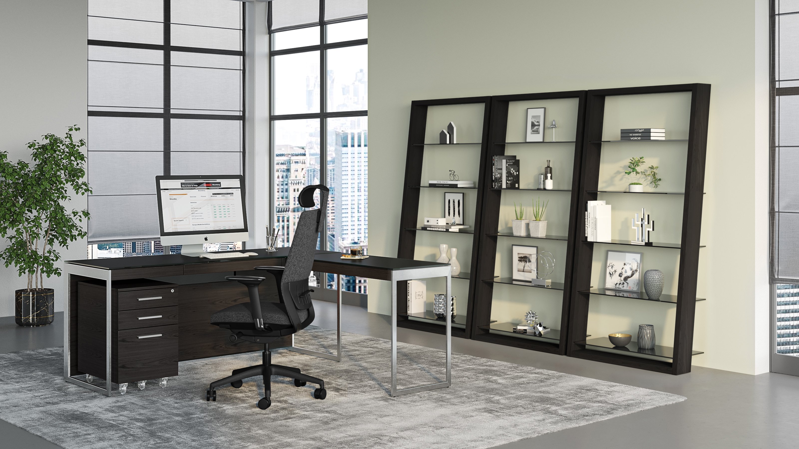 Bdi eileen leaning shelf deals