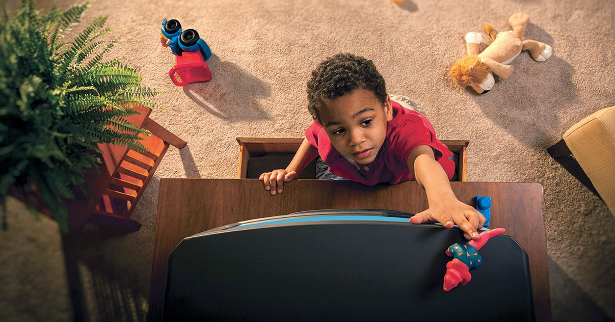 Preventing TV TipOver with BDI Safety Straps BDI Furniture