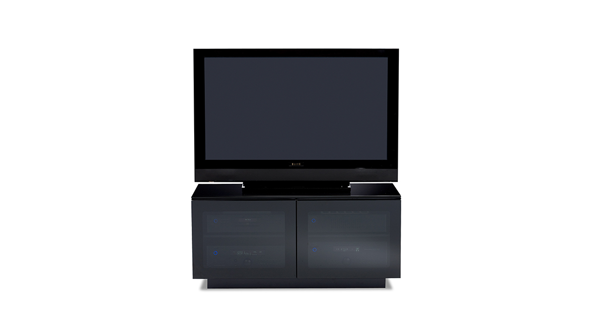 Mirage 8224 Black Media & TV Stand BDI Furniture