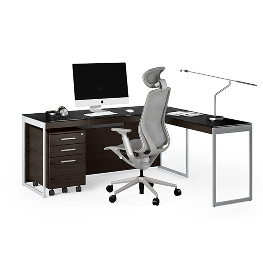 Sequel desk 6101 6112 6107 6116 BDI CRL S modern office furniture collection
