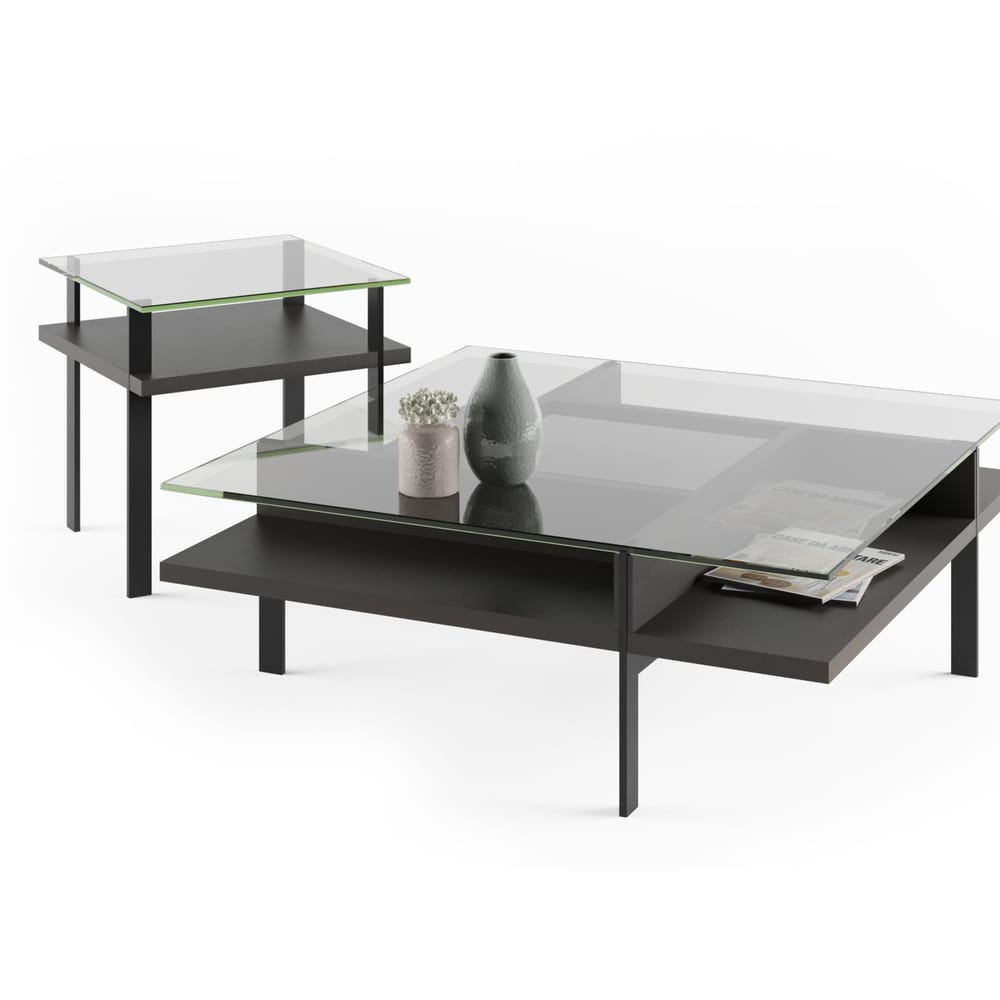 Terrace modern glass tables collection 1150 1156 BDI 1000x1000