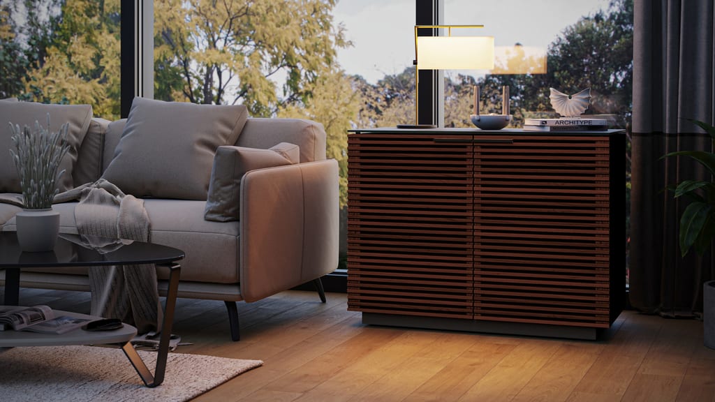 Corridor 8108 Modern 2-Door Storage Cabinet | BDI Furniture