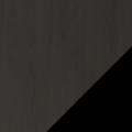 Charcoal Stained Ash / Black