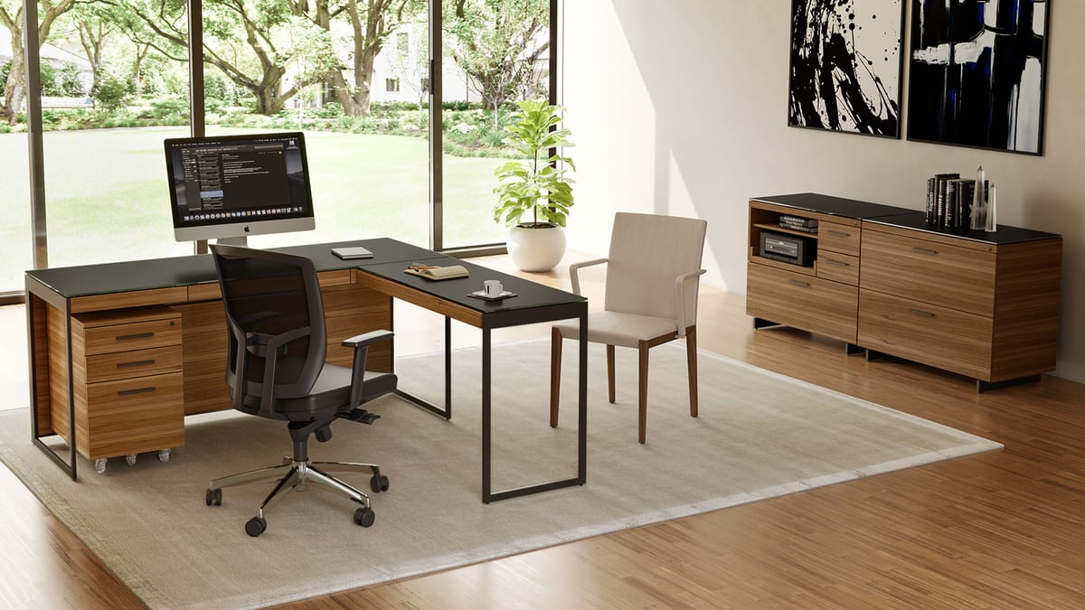 Sequel 20 BDI 6101 modern desk wl b