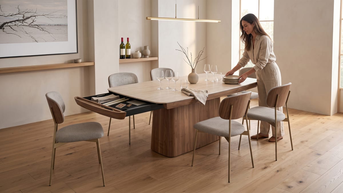 Halcyon Table 84 7708 BDI WL TR cove 5020 WL OT BK slider 2