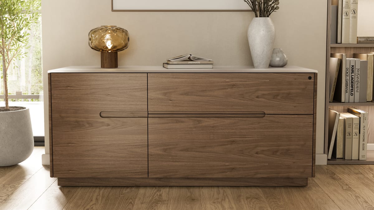 Luma 6720 Multifunction Storage & Printer Cabinet | BDI Furniture
