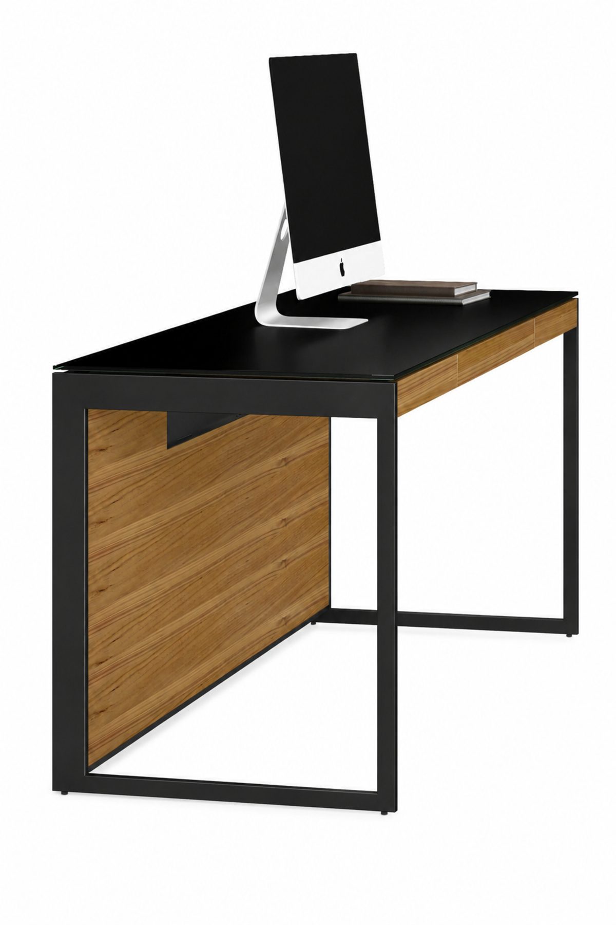 Sequel desk profile walnut black