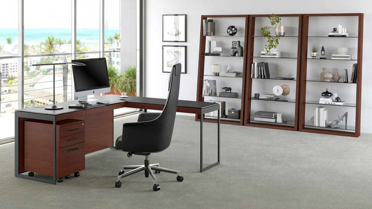 Sequel 20 BDI 6101 modern desk cwl b