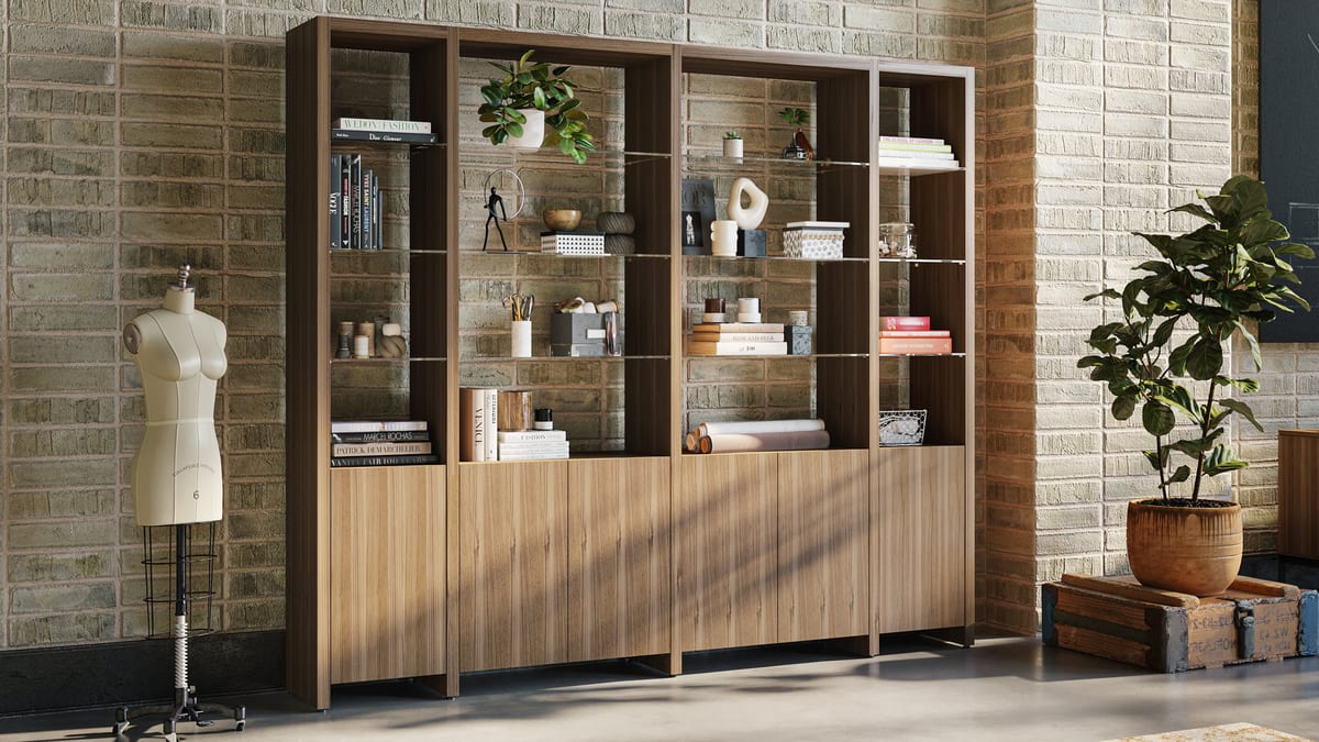 Linea 580121 Shelf System | BDI Furniture