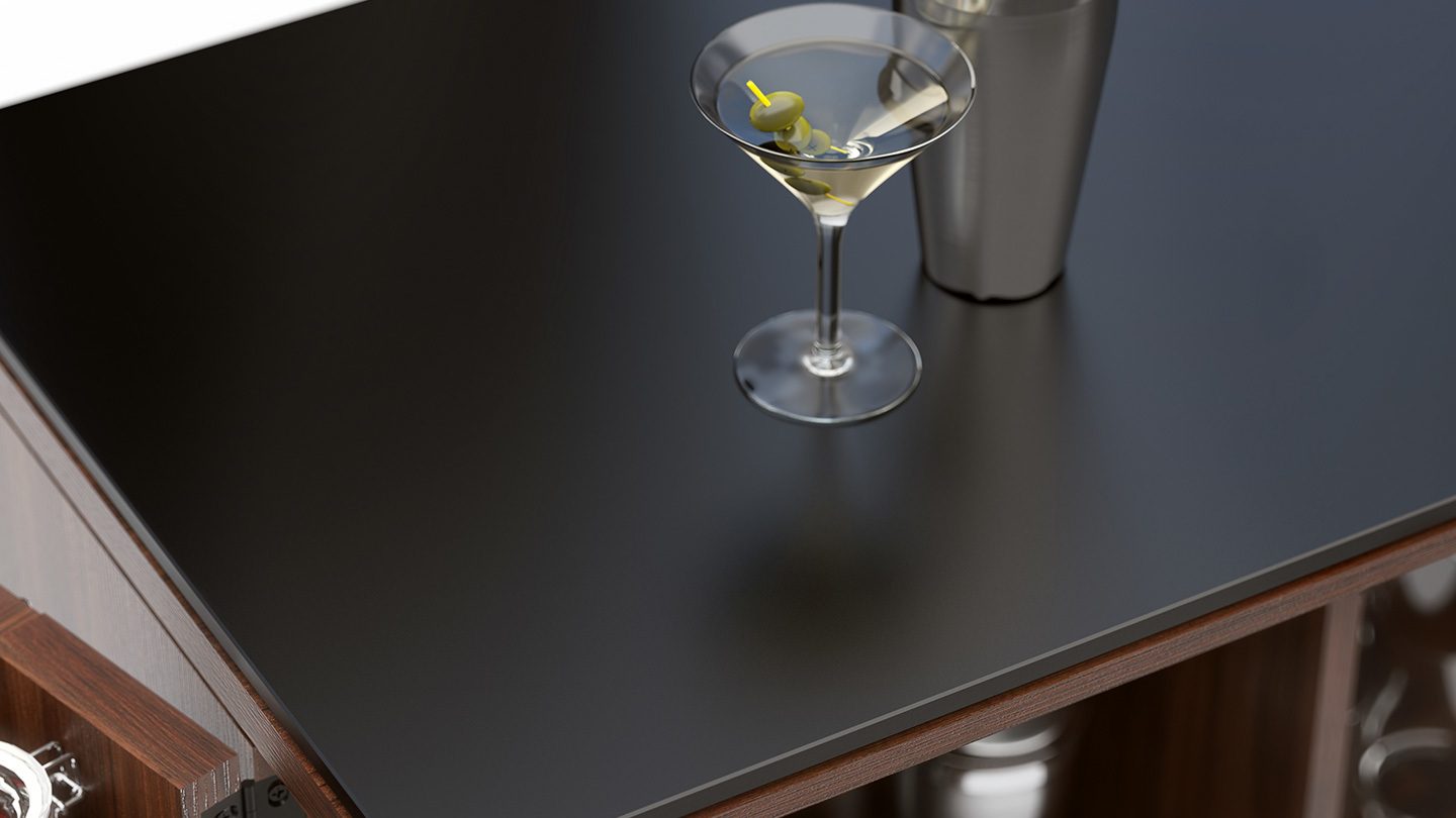Bdi satin etched glass cleaning