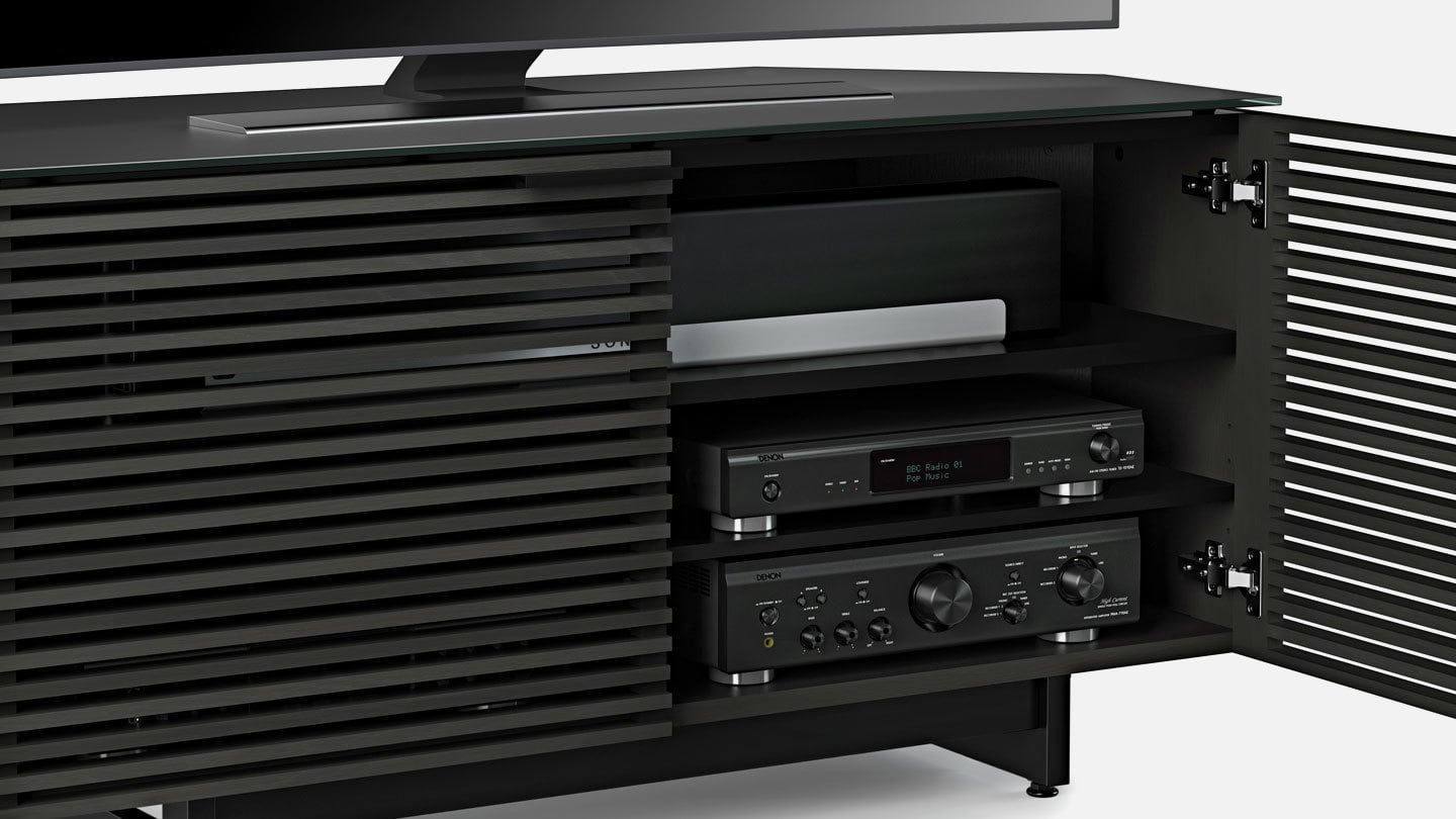 Corridor 8175 Corner TV Stand & Media Console | BDI Furniture