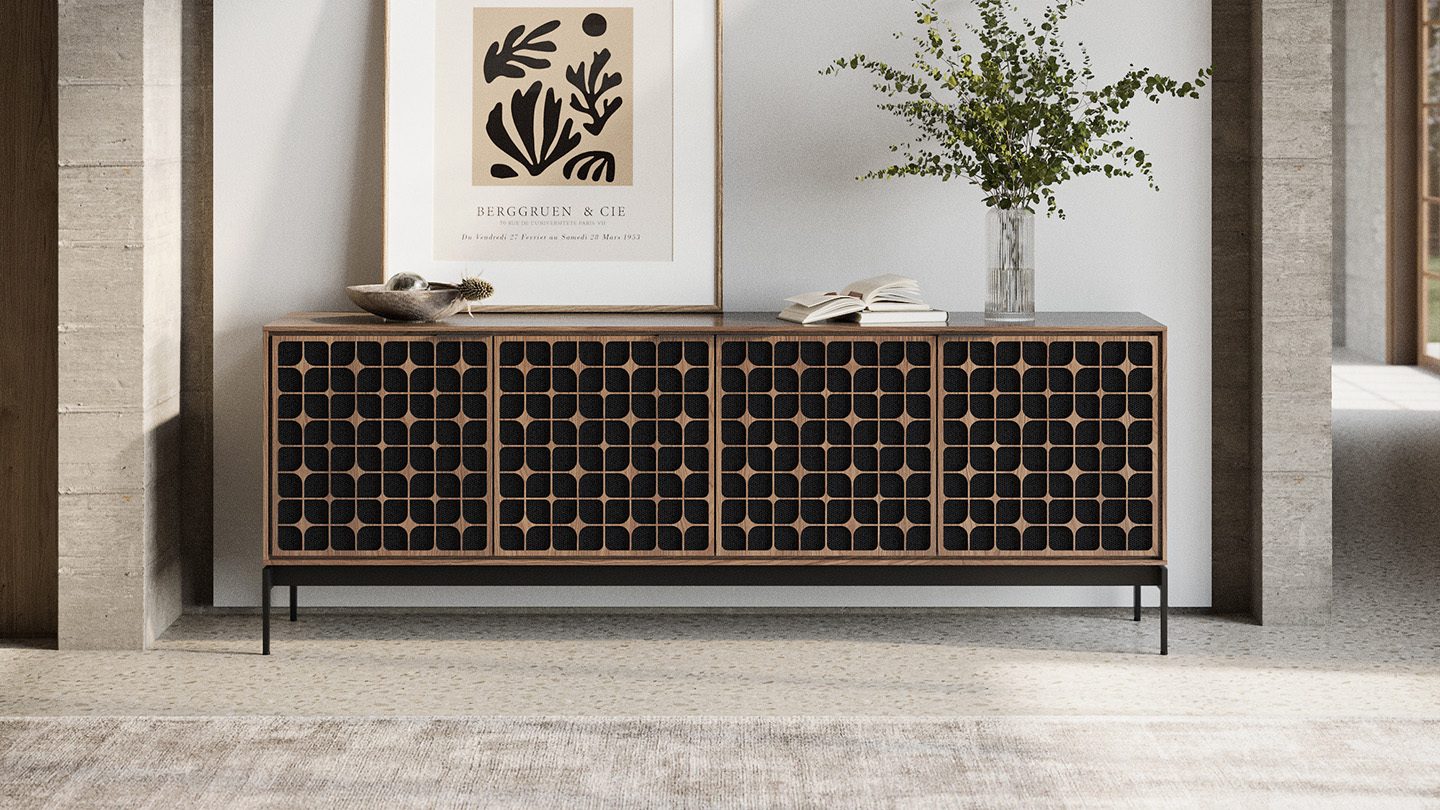 Elements constellation media and storage cabinet 8709 BDI console base WL 1440 810