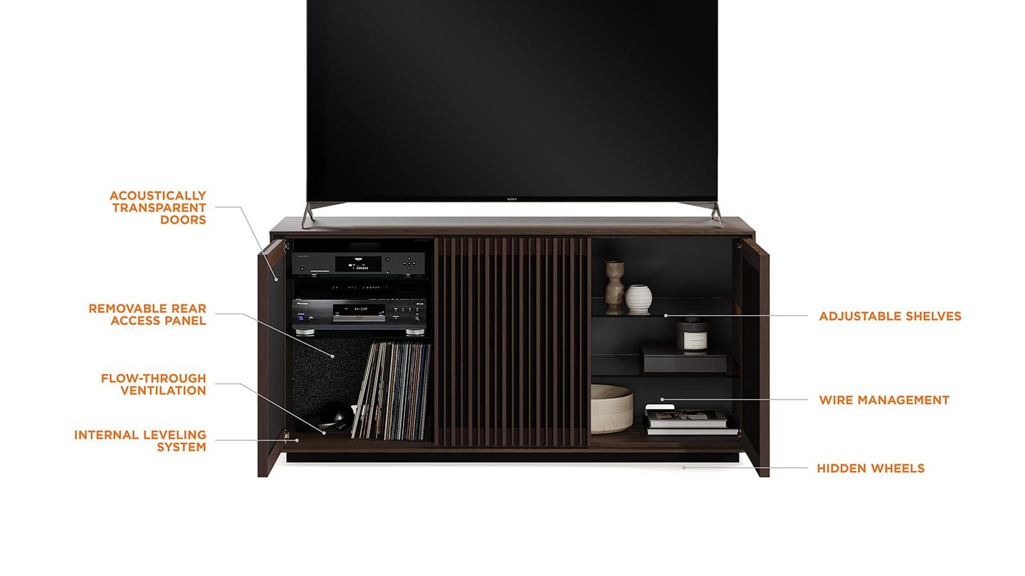 Profile 8477 Modern Media + Storage Console | BDI Furniture