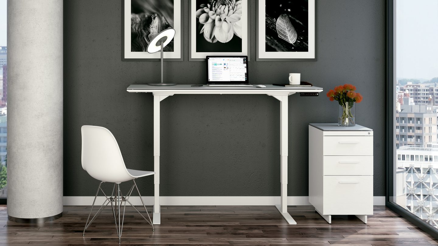 Centro 6451-2 Height Adjustable Standing Desk - 60