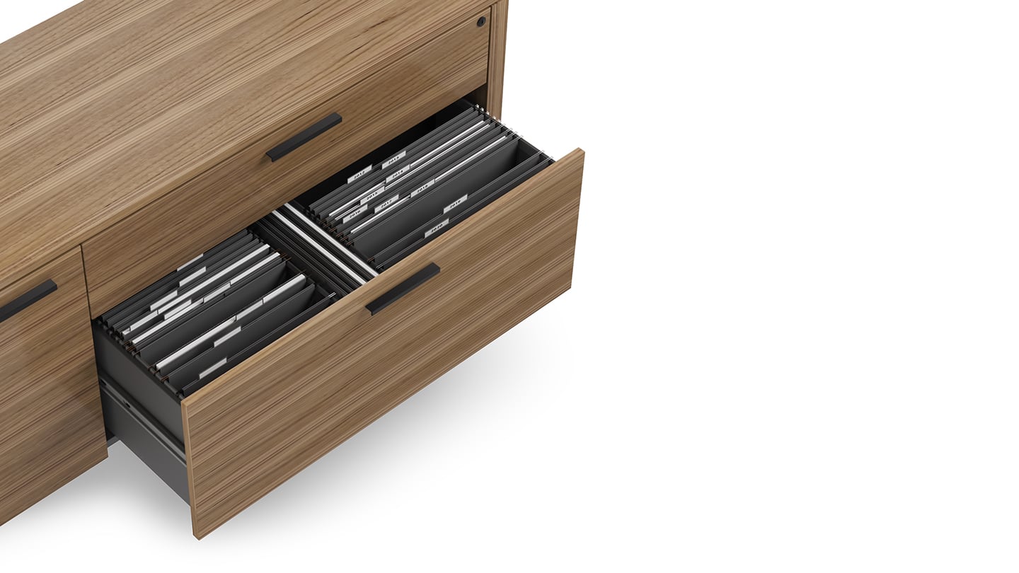 Linea 6220 Home Office Multifunction Storage & File Cabinet | BDI