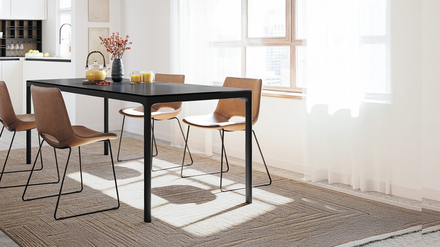 Luma desk 6762s dining room black BDI 2