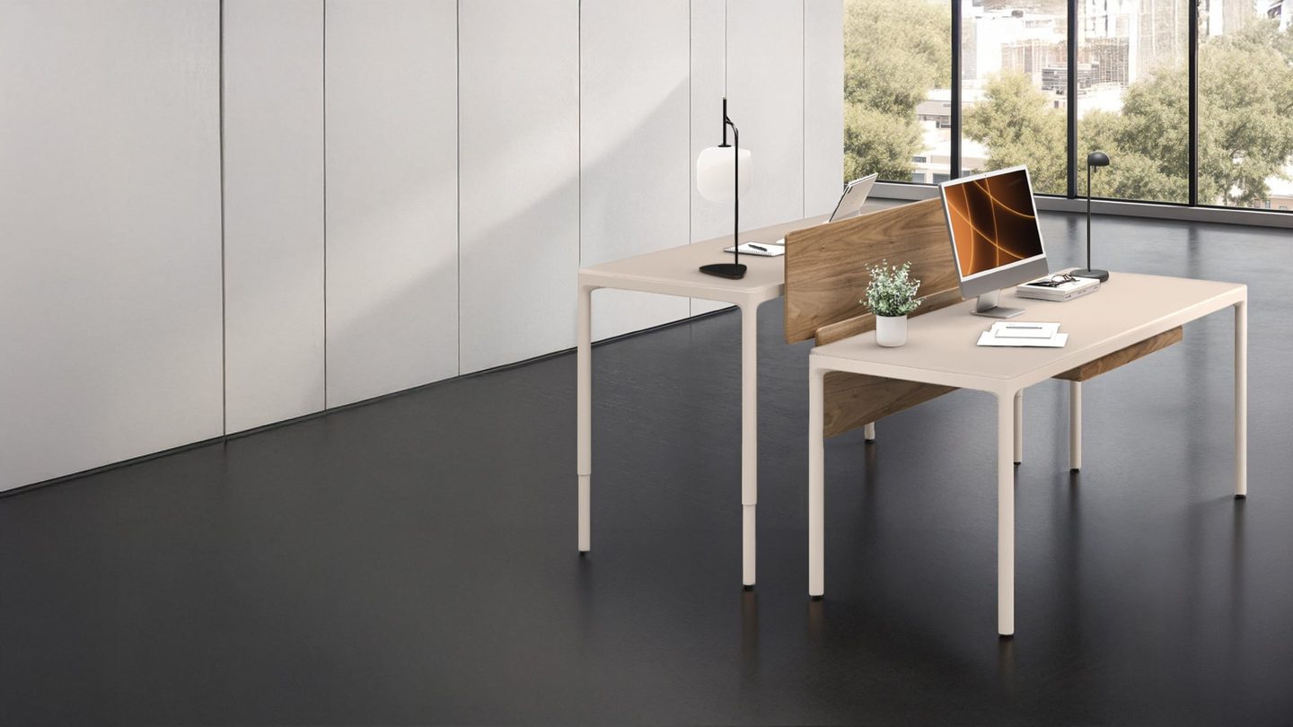 Luma desk height comparison small office dune BDI 2