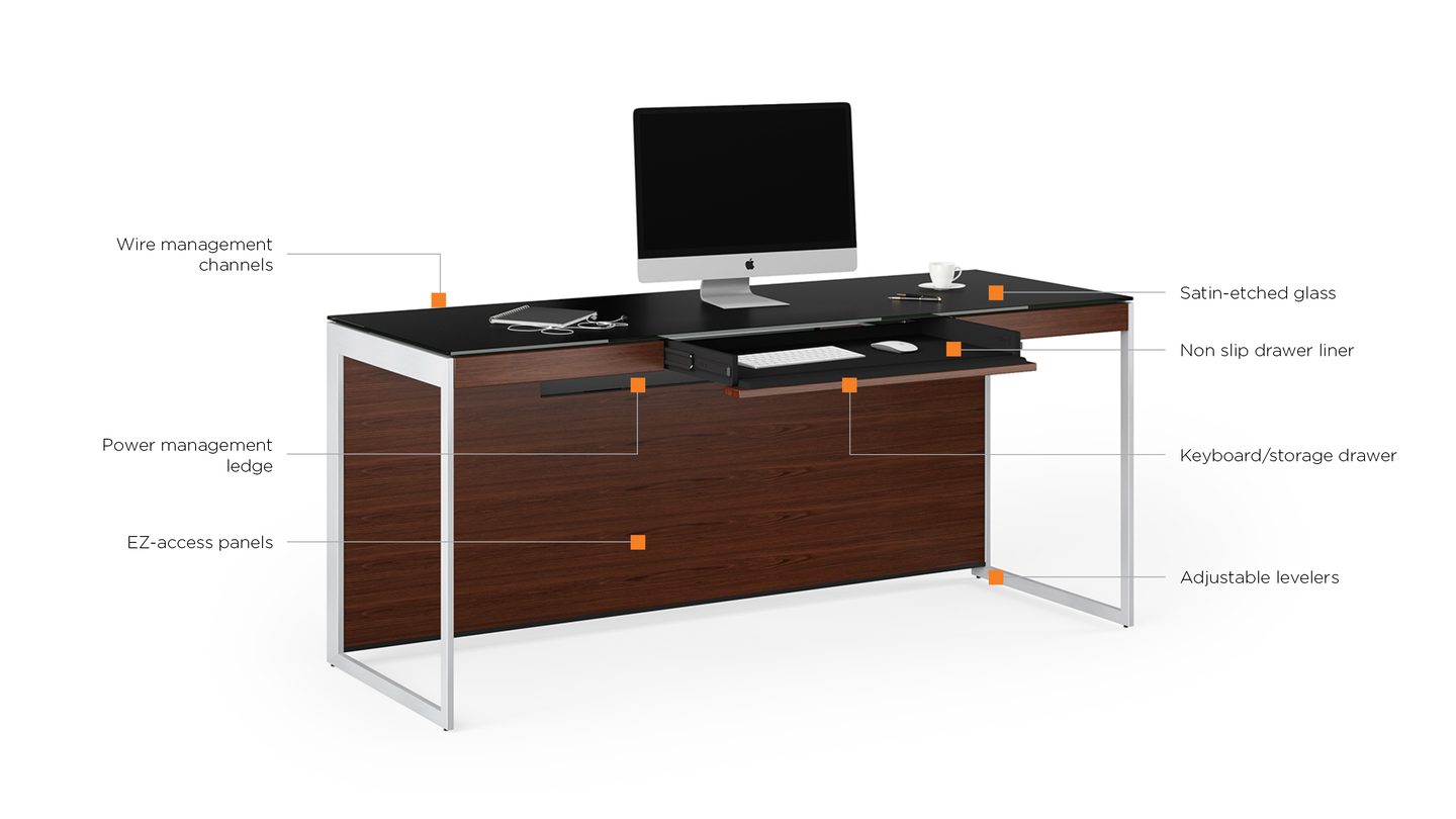 Sequel 20 6101 Modern Home Office Desk | BDI Furniture