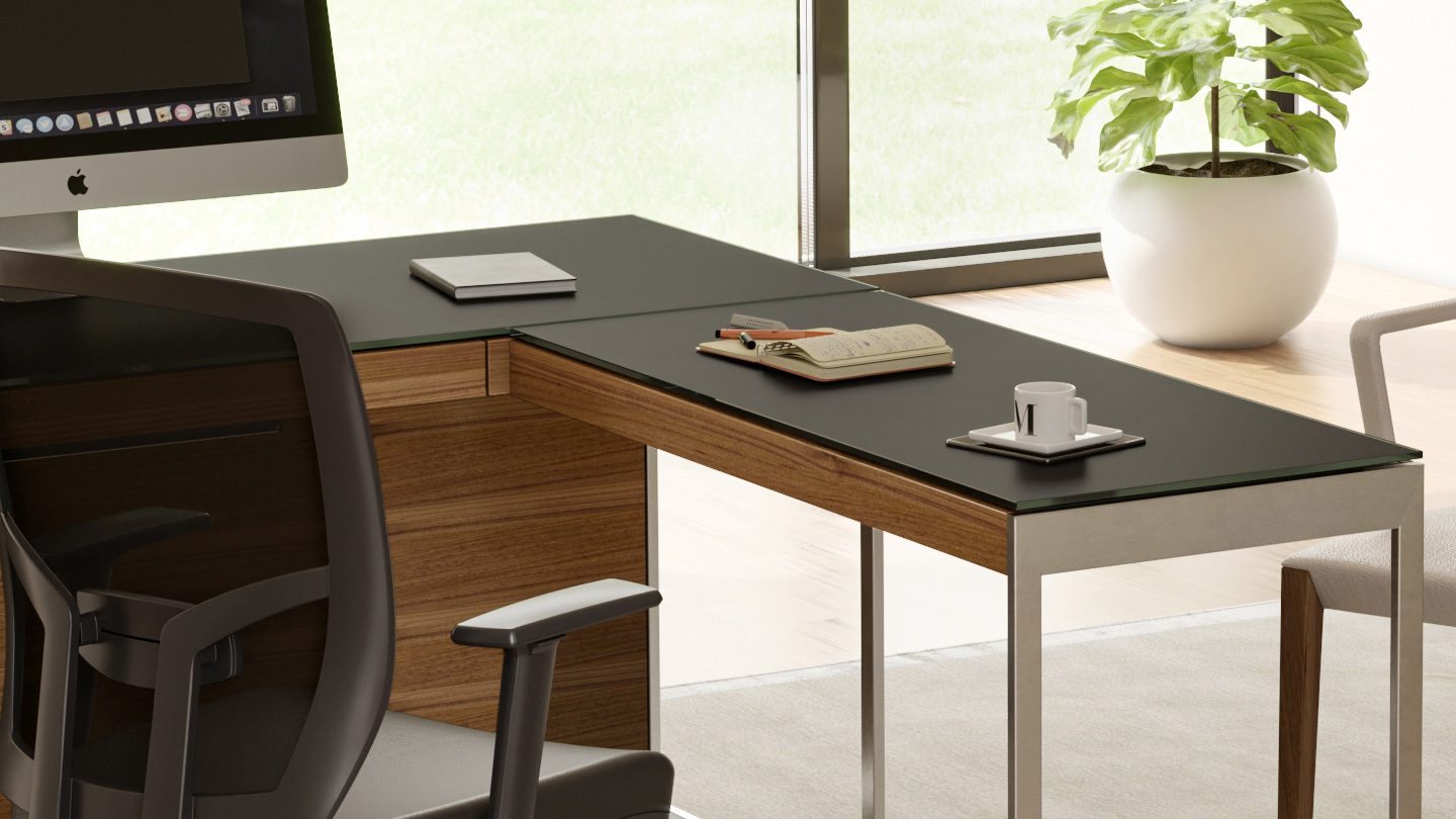 The BDI Sequel Return's highly durable tempered glass has an unbelievably soft finish that provides protection from dings, scratches, and even fingerprints.