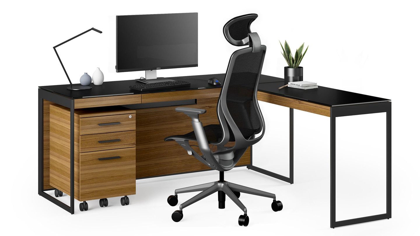 Sequel 6112 Modern Office Desk Return | BDI Furniture