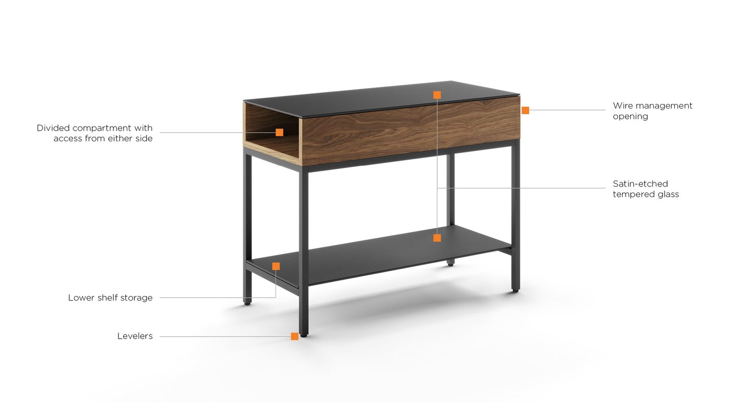 Reveal 1196 end table BDI performance features