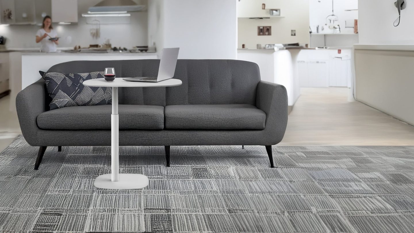 Serif Lift Adjustable Height Laptop & Side Table | BDI Furniture