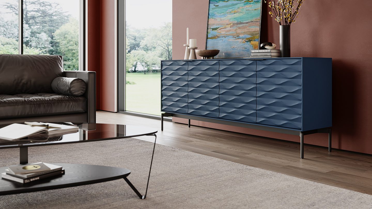 BDI Ripple credenza 7629 ocean brushed carbon modern storage cabinet ls2 1440x810