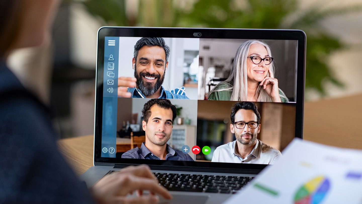 Video conferencing technology like Slack and Zoom provided employers and employees with new methods for staying in touch and on task.