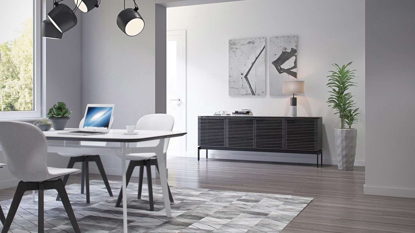 Classic designs like BDI’s Corridor media collection have a timeless style that can work in any space. Its design is engineered to maximize the life and performance of the media equipment it holds. Talk about smart.