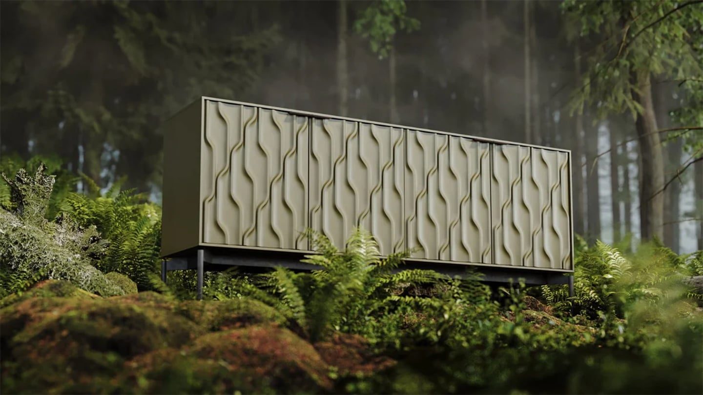 Mesa Credenza biophilic design