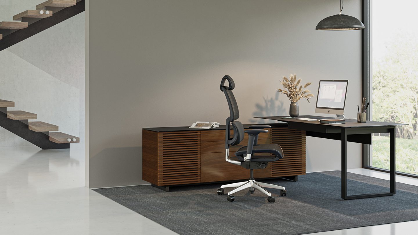 2022 home decor trends home office corridor l desk bdi