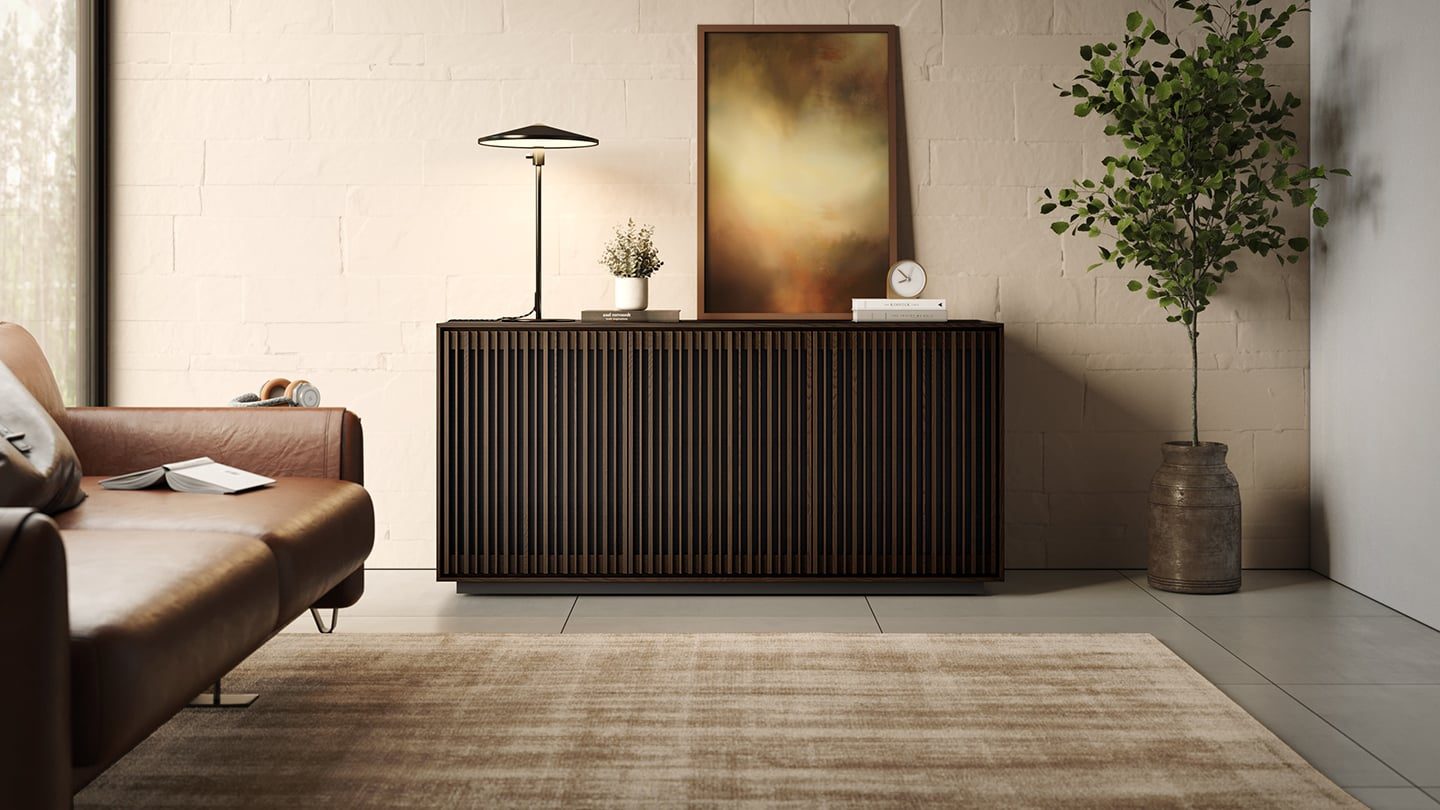 Profile 8477 BDI toasted oak credenza blog hero 1440 810