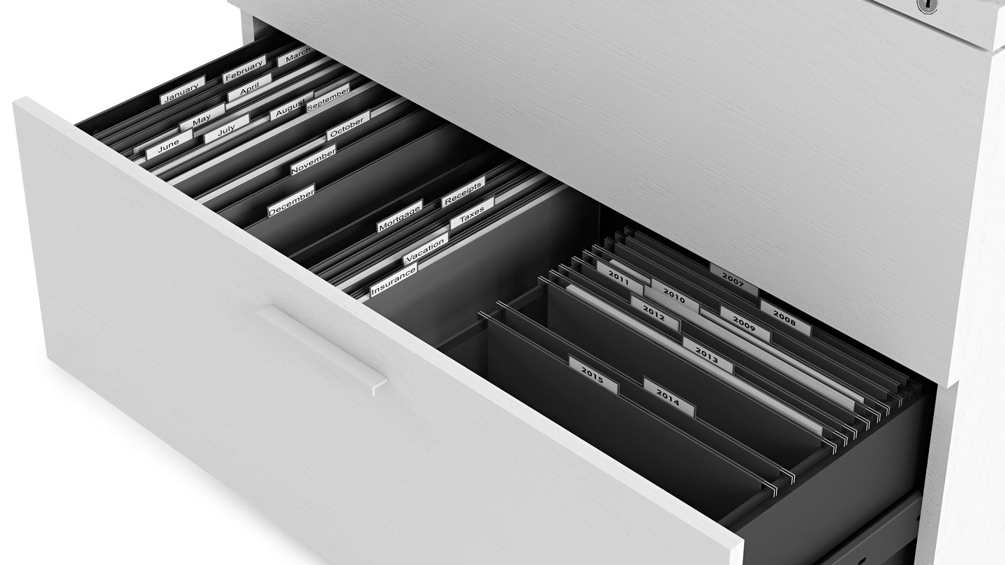 Centro Lateral File 6416 Bdi Drawer Detail