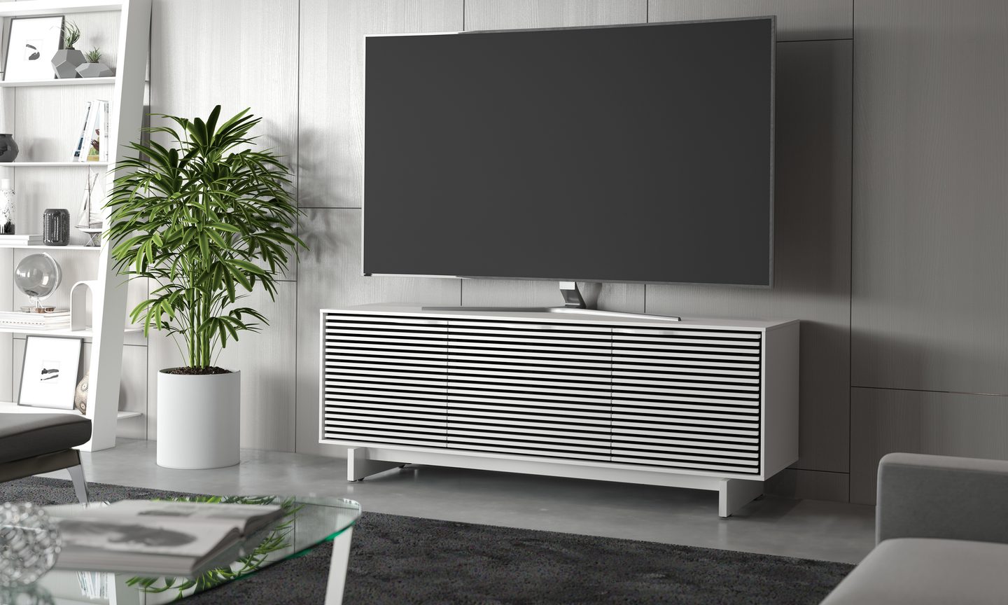 Align 7479 Large Modern TV Stand, Media Console & Credenza | BDI