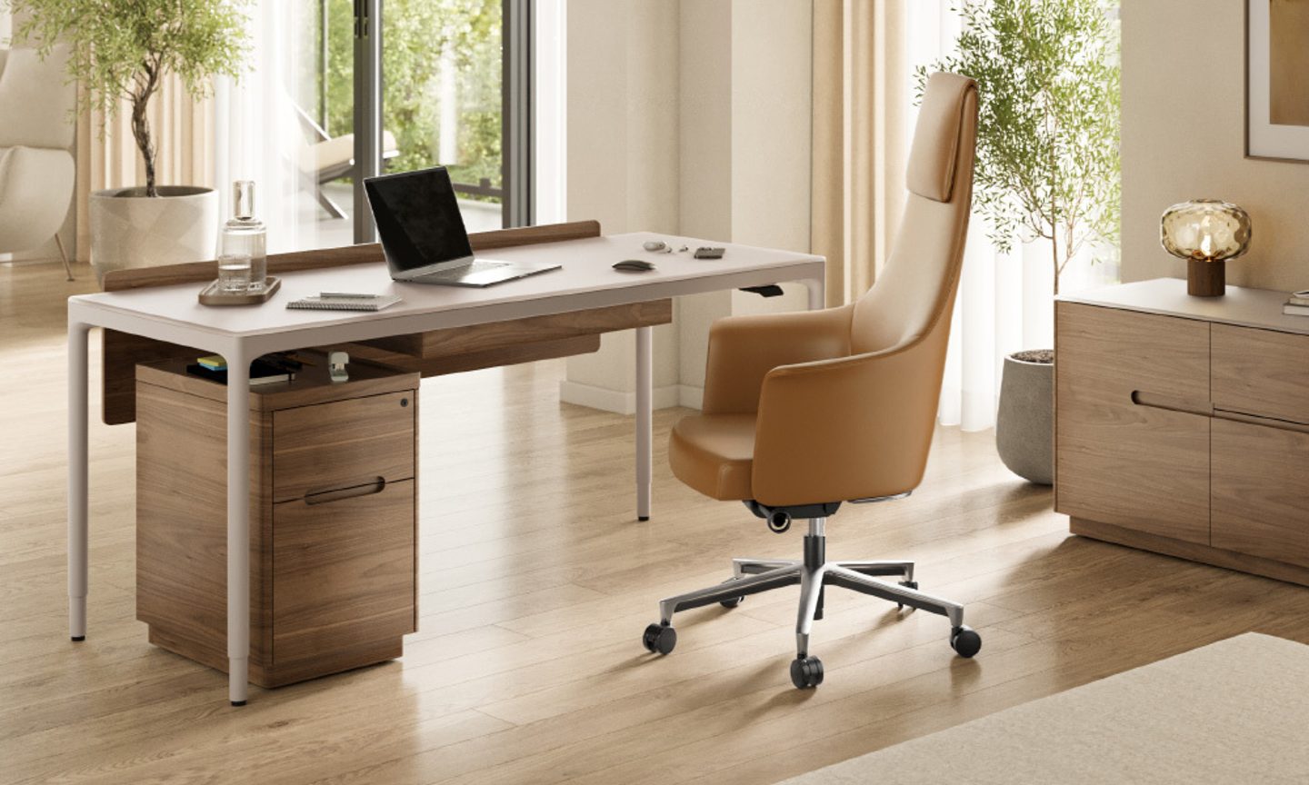 Luma office BDI desk file pedestal multifunction cabinet dune desert collection block 3200 1920
