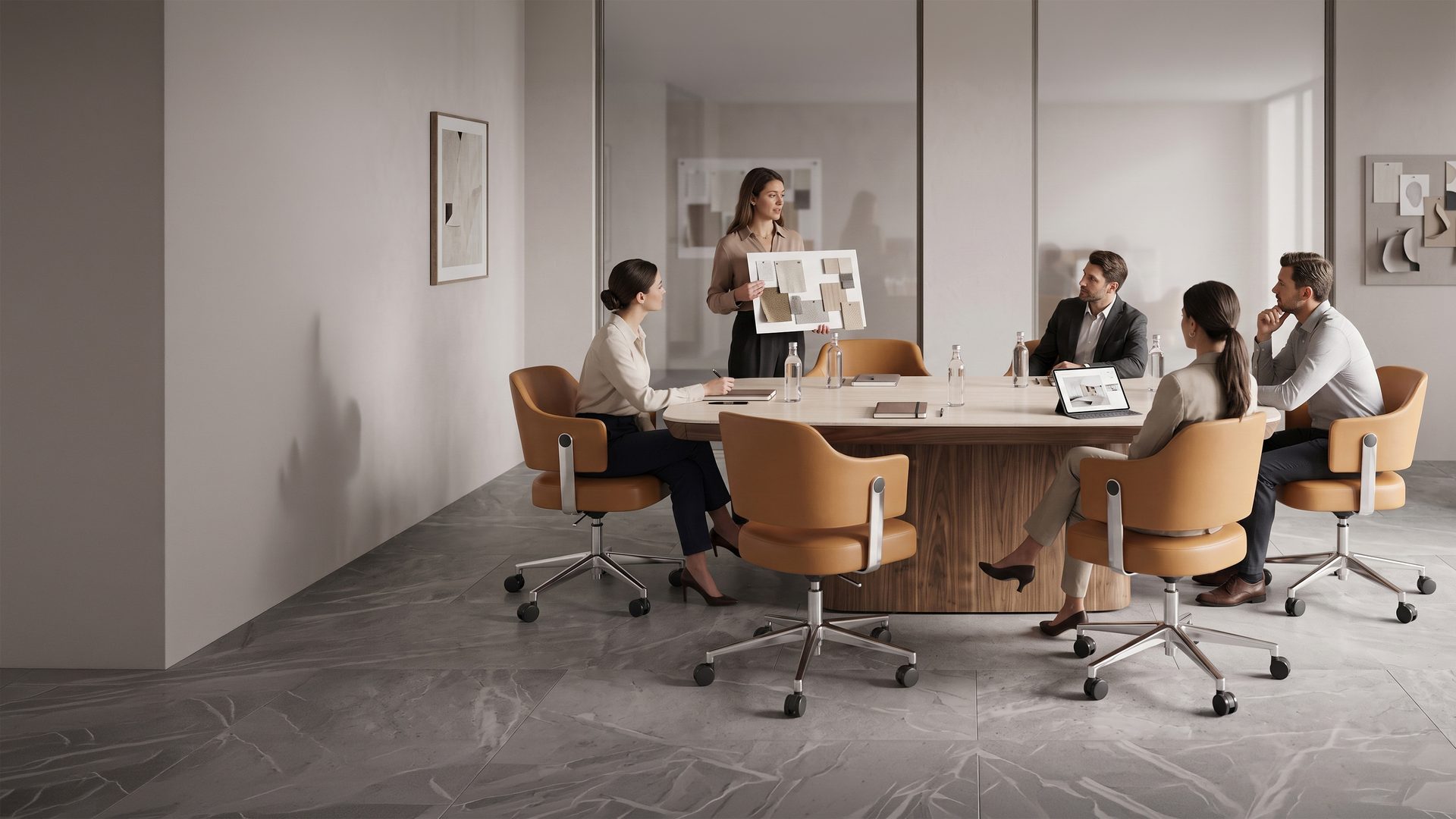 Halcyon recangular conference table hero 2 3200 1800
