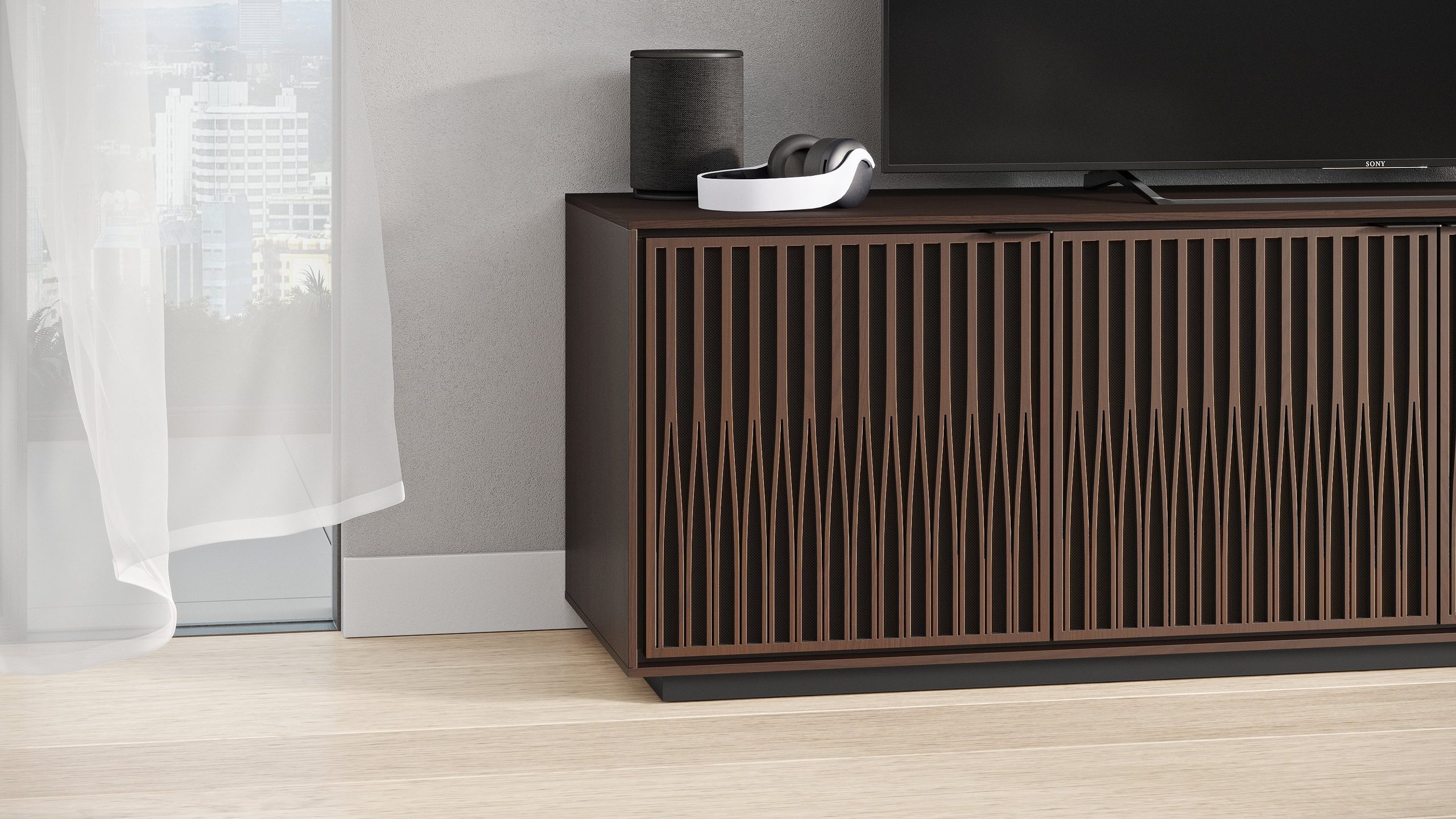 Elements Tune 8703 Media Console and Storage Cabinet | BDI Furniture