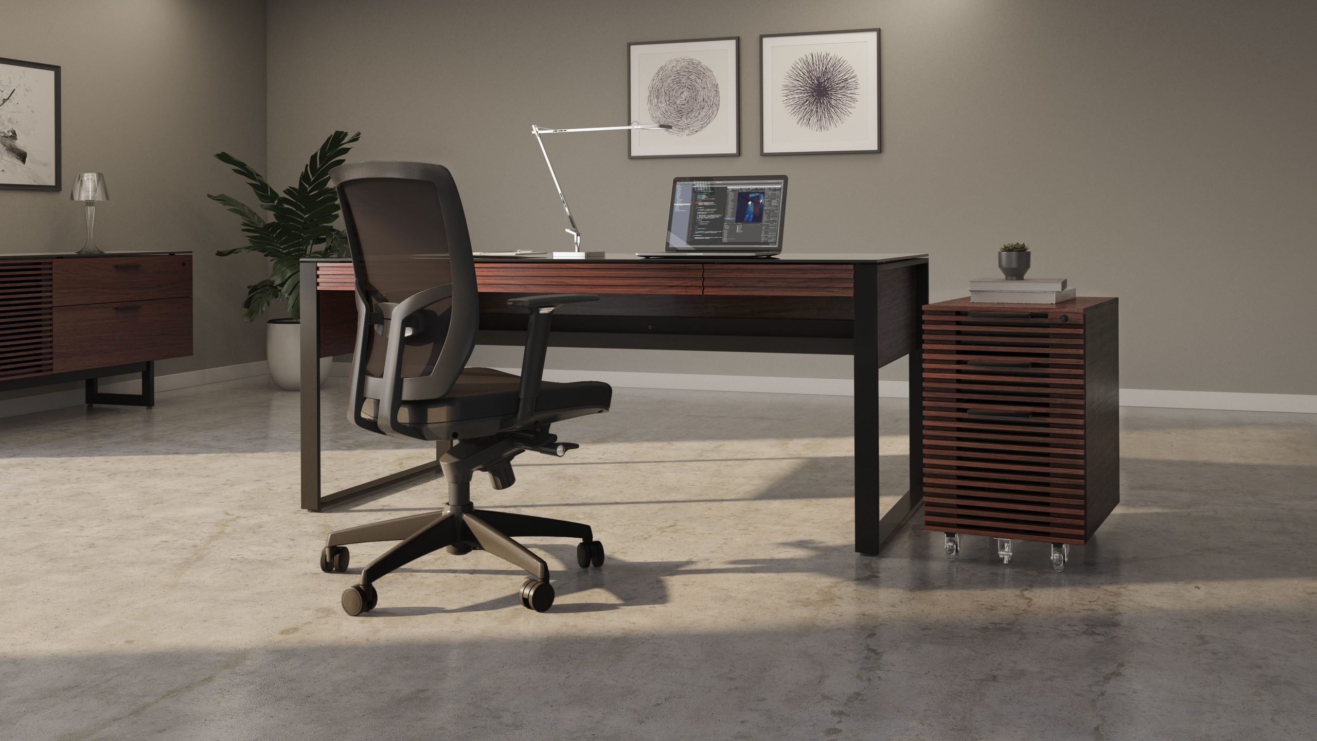 Corridor 6507 Mobile Storage & File Pedestal | BDI Furniture